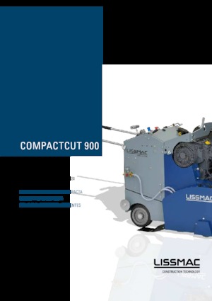 Zemin Testeresi Lissmac Compactcut  900 D