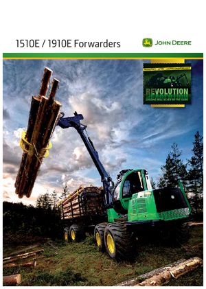Forwarders John Deere 1910 E