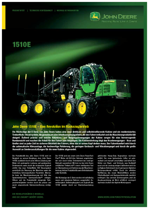 Forwarders John Deere 1510 E