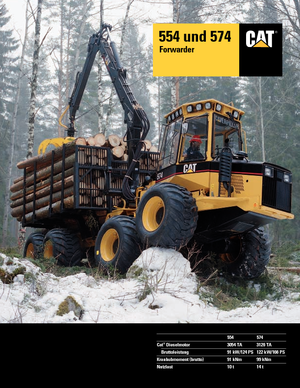 Forwarders Caterpillar 574