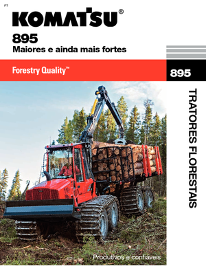 Forwarders Komatsu 895