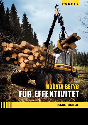 Forwarders Ponsse Gazelle