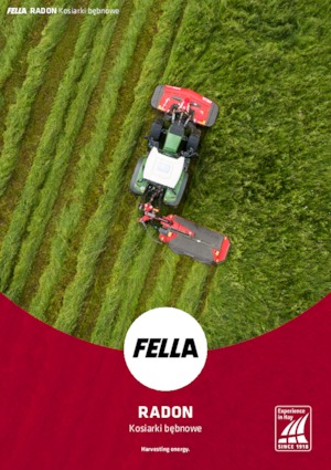 Önü açık kerpetenli biçme makineleri Fella Radon 3140 FP-V