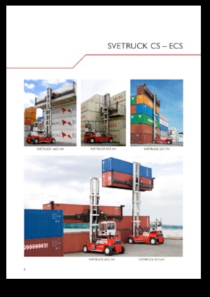 Ön forkliftler dizel SVETRUCK ECS 7 H