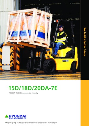 Diesel Forklifts Hyundai 20DA-7E