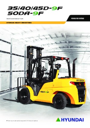 Diesel Forklifts Hyundai 35D-9F