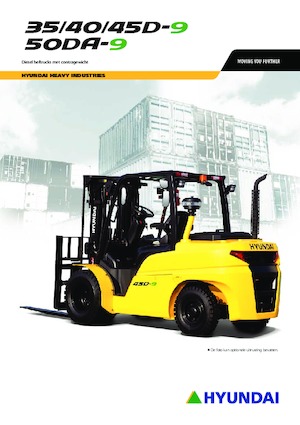 Diesel Forklifts Hyundai 45D-9
