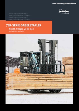 Diesel Forklifts Doosan D55C-7