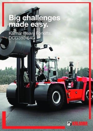 Ön forkliftler dizel Kalmar DCG380-12