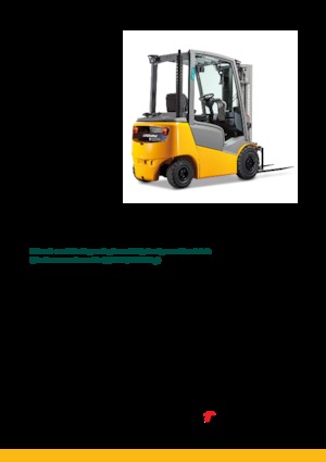 Ön forkliftler dizel Jungheinrich DFG 320