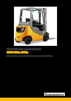 Ön forkliftler dizel Jungheinrich DFG 320