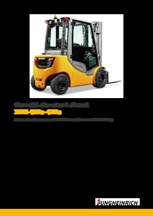 Ön forkliftler dizel Jungheinrich DFG 425s