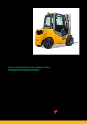 Ön forkliftler dizel Jungheinrich DFG 545 s