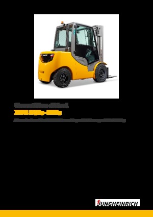 Diesel Forklifts Jungheinrich DFG 550s