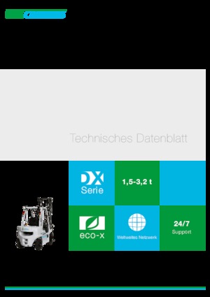 Ön forkliftler dizel UniCarriers DX 20