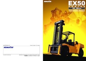 Diesel Forklifts Komatsu FD150E-8