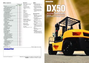 Diesel Forklifts Komatsu FD60-10