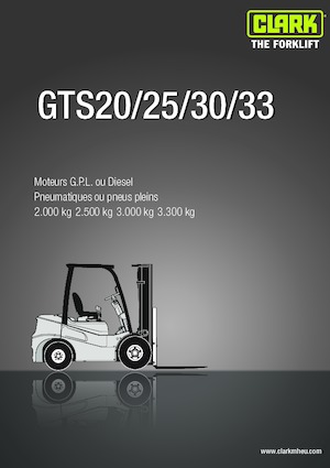 Diesel Forklifts Clark GTS 30 D