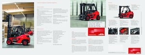 Ön forkliftler dizel Linde H 80 D