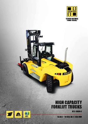 Ön forkliftler dizel Hyster H16.00XM 6