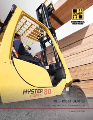 Diesel Forklifts Hyster H120FT
