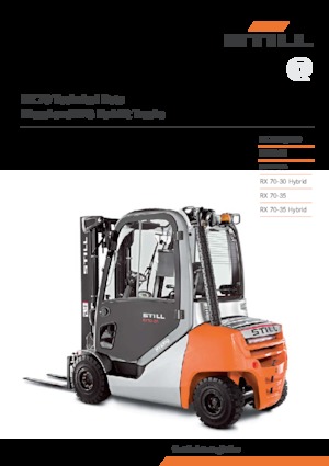 Diesel Forklifts Still RX 70-35