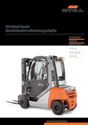 Diesel Forklifts Still RX 70-35