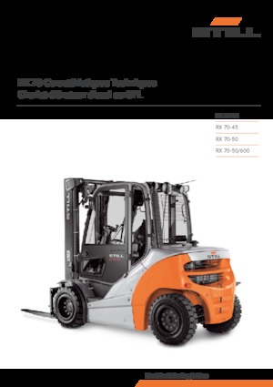 Ön forkliftler dizel Still RX 70-50/600