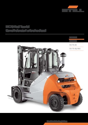 Diesel Forklifts Still RX 70-80