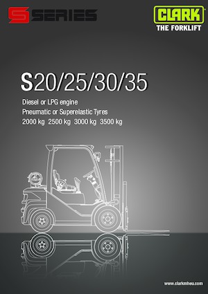 Diesel Forklifts Clark S30 D