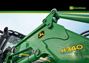 Front loaders John Deere H480
