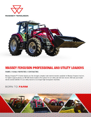 Front Loader Massey Ferguson MF 936X