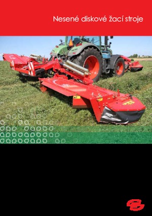 Klima ile birlikte cepheden monte biçme makinesi diski Kongskilde GXF 3605 P