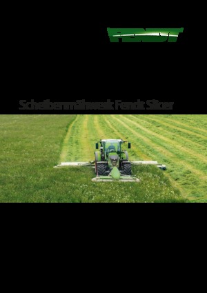 Front-mounted mowers - disc with conditioner Fendt Slicer 310 FZRC