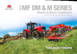 Front-mounted mowers - disc without conditioner Massey Ferguson DM254 FP