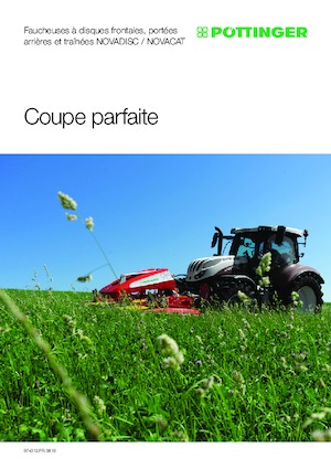 Front-mounted mowers - disc without conditioner Pöttinger NovaCat 351 Alpha Motion Master
