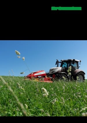 Arka çim biçme makinesi diski, klima olmadan Pöttinger NovaCat 351 Alpha Motion Master