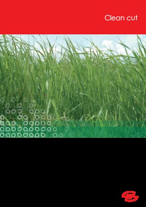 Arka çim biçme makinesi diski, klima olmadan Kongskilde SMF 3005