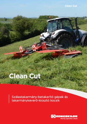 Arka çim biçme makinesi diski, klima olmadan Kongskilde SMF 3005