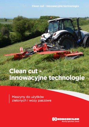 Arka çim biçme makinesi diski, klima olmadan Kongskilde SMF 3005