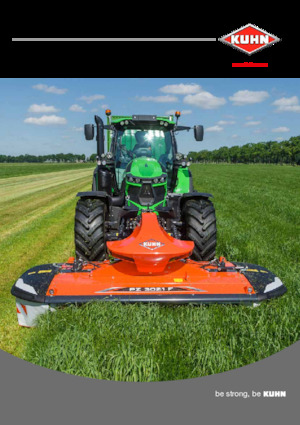 Self propelled Mower conditioners Kuhn TC 320