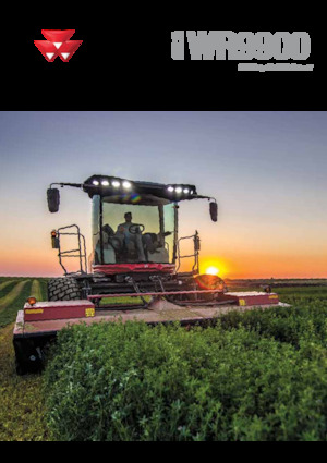 Front-mounted mowers - disc with conditioner Massey Ferguson WR9960	
