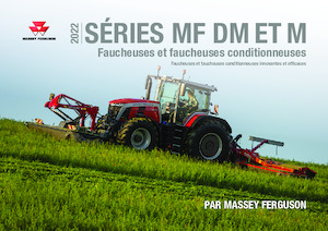 Arka çim biçme makinesi diski, klima olmadan Massey Ferguson DM316 FP