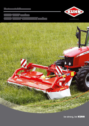 Front-mounted mowers - disc without conditioner Kuhn GMD 802 F