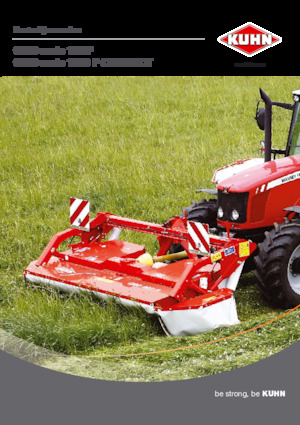 Front-mounted mowers - disc without conditioner Kuhn GMD 802 F
