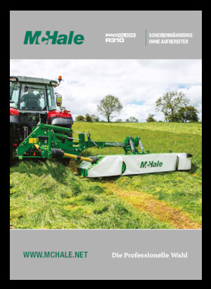 Front-mounted mowers - disc without conditioner McHale R310