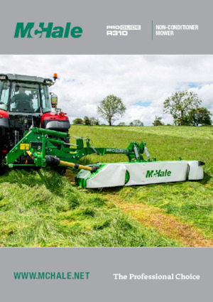 Front-mounted mowers - disc without conditioner McHale R310