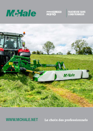 Front-mounted mowers - disc without conditioner McHale R310