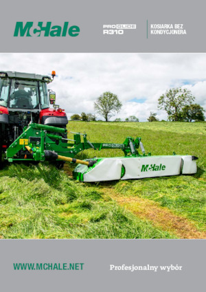 Front-mounted mowers - disc without conditioner McHale R310