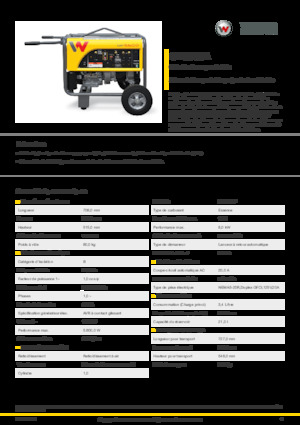 Benzinli Jeneratörler Wacker Neuson GP5600A